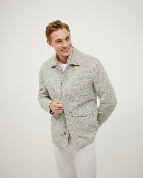 Alpaca Wool Utility Jacket, , hi-res